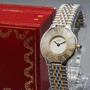 Cartier Mint Womens Two Tone Gold Watch! WOW! Cartier | Accessories | Cartier Mint Womens Two Tone Gold  main image 2